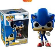 Funko Pop! 《Sonic The Hedgehog》อายแชโดว์มรกต พร้อมเจ้า 283# โมเดลตุ๊กตาฟิกเกอร์ไวนิล ของเล่นสําหรับเด็ก Bolive