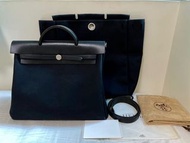 Hermes Herbag 35cm Black [w/Receipt, Booklet &amp; Dustbag]