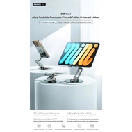 SG Remax Stand Holder Model RM C37 Phone 360 Degree Rotation Foldable With Anti-Slip Pad