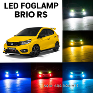 LED FOGLAMP BRIO RS LAMPU BOHLAM VARIASI KABUT BUMPER MOBIL SUPER TERANG