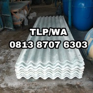 atap fiberglass asbes, atap bening