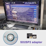 SD2SP2 Adapter TF Card Reader for Nintendo Gamecube + Swiss Boot Disc Mini DVD Card Reader Supports 