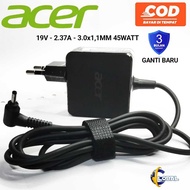 Acer Aspire 3 A314-22 A314-22G Series 19V-2.37A 45W DC 3.0x1.1mm Charger Adapter