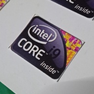 Intel core i9 3 gen black series Stiker laptop komputer