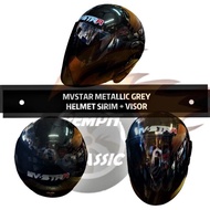 MVSTAR HELMET SIRIM + VISOR (6 COLORS)