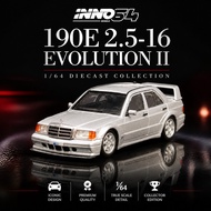 [READY STOCK] INNO64 1/64 Mercedes-Benz 190E 2.5-16 Evolution II Silver Metallic Diecast Model