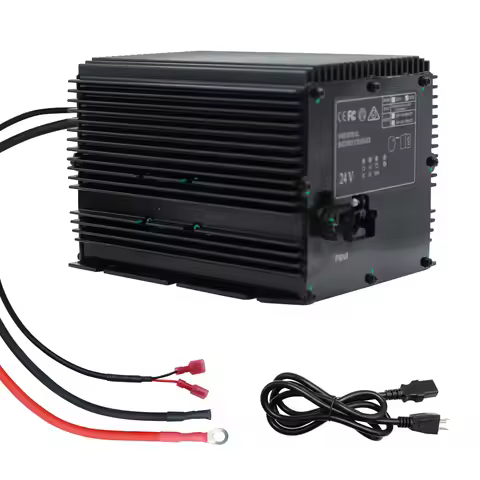 24V 25A Battery Charger for JLG Genie Skyjack Scissor Lift HB600-24B 96211 128537 161827, IP 67 Wate