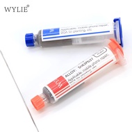 WYLIE WL-200C WL-201C needle type solder paste with lead/lead-free solder paste needle tube solder p