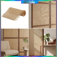 Dark Synthetic Rattan Perforated Roll for Furniture Trim and Cabinet Use