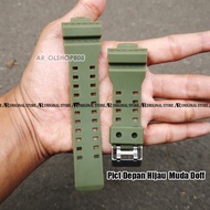 （A Decent034）】ยาง Gshock สาย Doff หลังการขาย Gd-350 Gd350สีดำ Gdf100 Gdf-100 Gw8900 Gac-110 Gac110