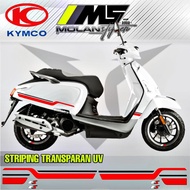 Decal Sticker Striping Transparent Variations Uv Kymco Like 125 Sport Kymco Like 150i Abs Kymco Like
