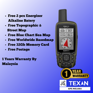 Garmin GPSMAP 65s Free 32gb Card & Screen Protector Preloaded Sea Chart and Topo Maps
