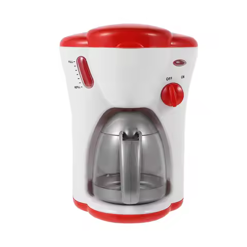 1Pcs Realistic Mini Coffee Machine for Kids Imaginative Play Learning Educational Role-Play Cooking 