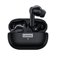 Lenovo ชุดหูฟังบลูทูธ LP1S ชุดหูฟังบลูทูธไร้สายแบบ True Wireless และแบบใส่ในหูแบบใส่ในหูเพื่อการวิ่งแบบสปอร์ตมินิแบตเตอรี่สแ