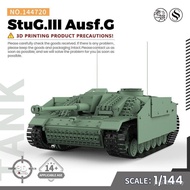 SSMODEL SS144720 1/144 Military Model German III Assault Gun G Type O3Y4