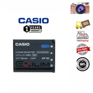 CASIO NP80 NP-80 BATTERY for Casio EX-G1 S5 S7 Z1 Z2 Z270 EX-ZS6EX-ZS100EX-ZS150EX-ZS160ZS200ZS220EX