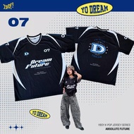 ABSOLUTE DREAM Jersey NCT Dream Inspired V-neck Short-sleeved Jersey Top