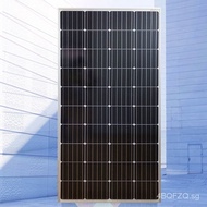 Brand New200WTile Single Crystal Solar Panel Solar Panel Power Panel Photovoltaic Power Generation System12VBattery