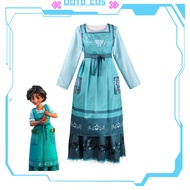 【Jime Shops】 Anime Encanto Cosplay Julieta Costume for Girls Women Dress