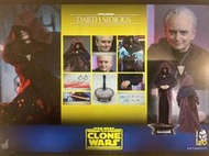 全新 現貨 野獸國 HOT TOYS TMS102 星際大戰 複製人之戰 達斯 西帝 白卜庭 議長
