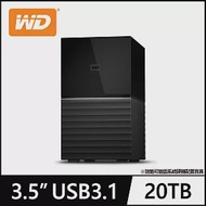 WD My Book Duo 20TB(10TBx2)USB3.1 3.5吋雙硬碟儲存 公司貨