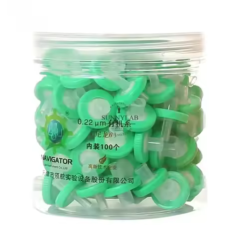 100pcs/box Laboratory Disposable Syringe Filter Nylon Organic Water System PTFE 13/25mm 0.22um 0.45u