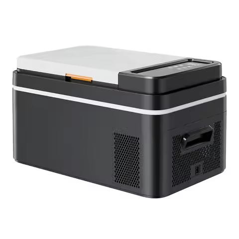 Car Refrigerator, DC 12/24V AC100-240V Compressor Electric Cooler, -4°F to 68°F Car Fridge with APP