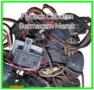 Trafo Flyback FBT Cabutan Tv Polytron / Sharp / Samsung / Toshiba / Konka / China / Panasonic / Akar