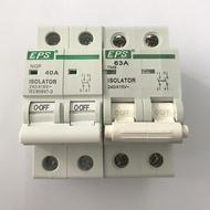 EPS 2 POLE 40A, 63A Isolator