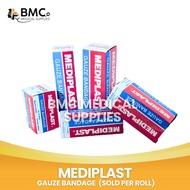 Mediplast Gauze Bandage (Sold Per Roll) [2x10, 3x6, 4x6, 4x10, 3x10]
