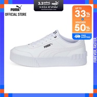 PUMA BASICS - รองเท้าผ้าใบผู้หญิง Carina Lift Mono สีขาว - FTW - 38640502