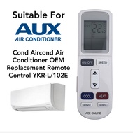 AUX Air Cond Aircond Air Conditioner OEM Replacement Remote Control YKR-L/102E