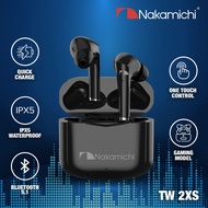 Nakamichi TW2XS True Wireless Earbuds Bluetooth Earphones TWS Gaming HD