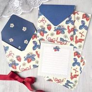 信封信紙 Ribbon & Strawberry