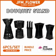 *BUNDLE -6PCS* Plastic Bouquet Base Bracket/Bouquet Helper/Bouquet Holder Stand/ Flower Bouquet 包花神器