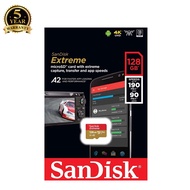 Thẻ Nhớ MicroSDXC SanDisk Extreme V30 U3 4K A2 128GB R190MB/s W90MB/s (Gold) Nhat Tin Authorised Sto