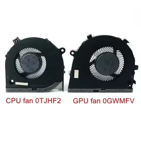 New Original Laptop CPU GPU Cooling Fan for Dell Inspiron Game G3 3579 3779 G5 5587 Cooler 0TJHF2 0G