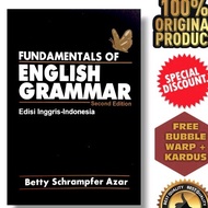 Fundamentals Of English Grammar Second Edition Book - Indonesian English Edition - Betty Schrampfer Azar - ORIGINAL