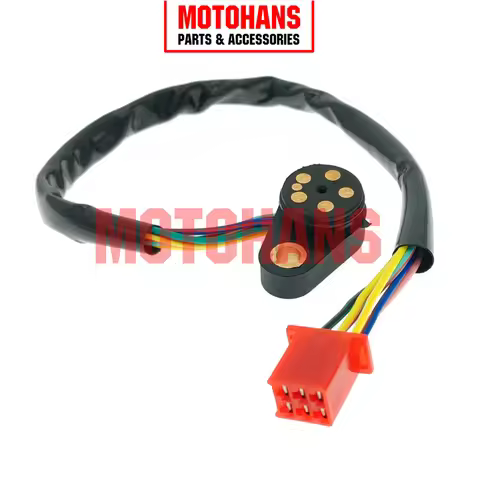 BX16010043 GEAR DISPLAY WIRE 5 GEARS 6 FEMALE PLUG MOTORCYCLE ACCESSORIES FOR HONDA CG125 CG150 ZANE