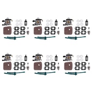 6X Carburetor For Stihl FS80 Carburetor - STIHL FC55 FC75 FC85 FS310 FS38 FS45 FS45C FS45L HS85 ZAMA