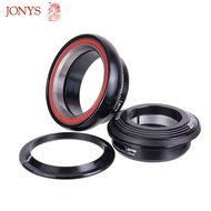 JONYS Bicycle Headset, Durable 3434S Straight Tapered Fork,  4444S Straight Tube 4252ST Road Bike In