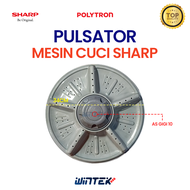 PULSALATOR MESIN CUCI SHARP  LEBAR 34CM GIGI 10 | SAP | PULISATOR SHAP | PULISATOR  POLYTRON/ PULSATOR / PULLISATOR / PULYSATOR GIGI Z10 LEBAR 34CM