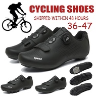 [High Quality] Cycling Shoes Black 36-47 Men's Cleats Shoes Road Bike Shoes For Mtb And Pedal Set Roadbike Cover WaterProof Cycling Shoe Road Bike KAMP