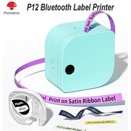 Phomemo Label Maker Machine P12 Label Makers Compatible with Dymo LetraTag 91331 91201 91221 Label t