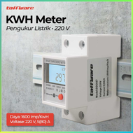 BEST SELLER Taffware KWH Pengukur Listrik Smart Power Voltmeter 220V 80A / meteran listrik 900 watt 