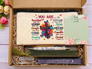 Christian Gift Set Bible Verse Pen Bookmark Keychain Organizer Inspirational Faith Gift Box Christma