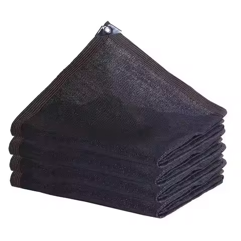 Black UV resistant sunshade net, HDPE succulent plant sunshade net, outdoor swimming pool cover, sun