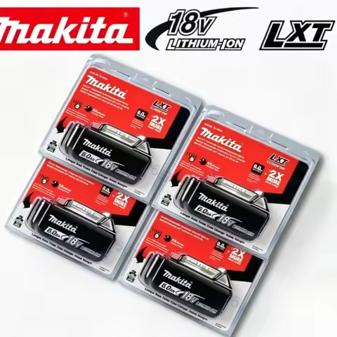 Original Makita 6Ah/5Ah/ Makita 18V Battery BL1830B BL1850B BL1850 BL1840 BL1860 BL1815 Replacement 