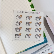 COMELS Saving Payday Daily Chores Sticker Sheet for Planner Bullet Journals Journaling Diary