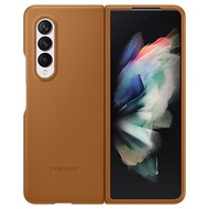 Samsung Z Fold 3 Original Leather Cover Fold3 Casing Kulit Case